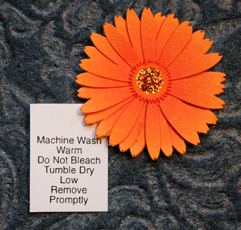 Machine Wash Warm Do Not Bleach (more) - Click Image to Close