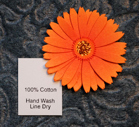 100% Cotton (with care info) - Click Image to Close